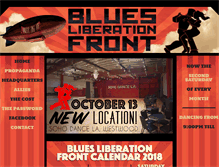 Tablet Screenshot of bluesliberationfront.com